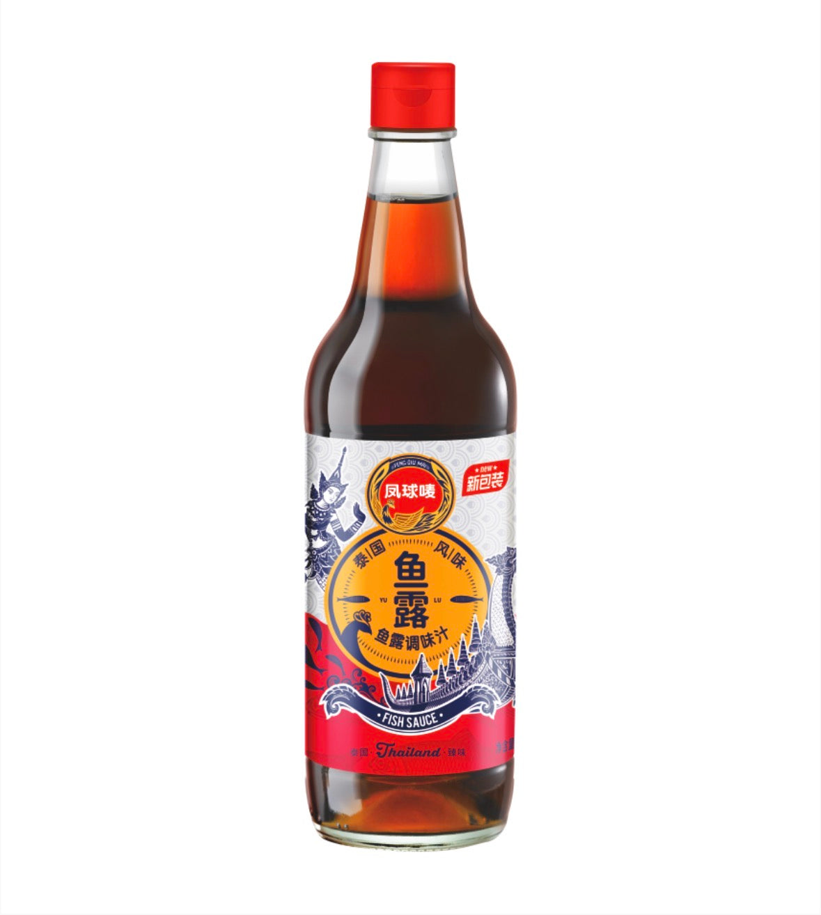 鳳球牌 - 魚露（750ml x 12 枝）